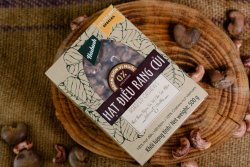 Hộp quà tặng hạt điều rang củi loại đặc biệt 500 g
