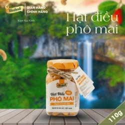 Hũ hạt điều phô mai 110g