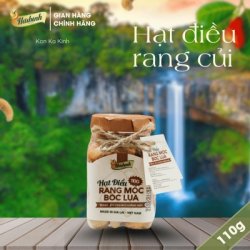 Hũ hạt điều rang củi bóc lụa 110g